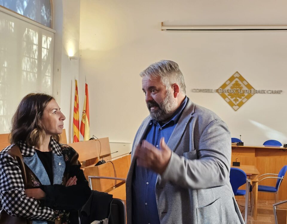 Visita institucional de la delegada del Govern a Tarragona.