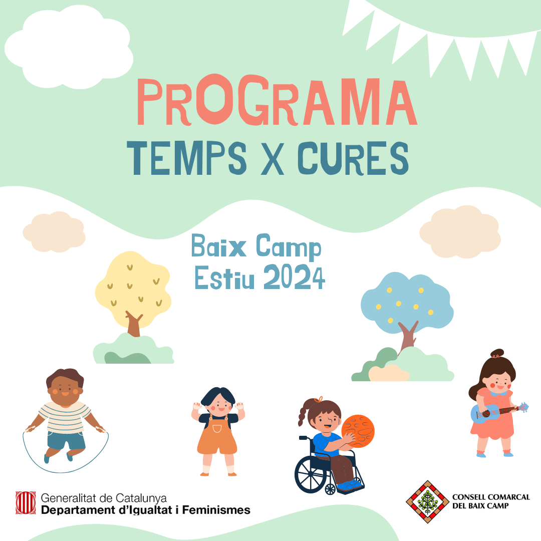 Programa d'activitats d'estiu Tempsxcures a la comarca