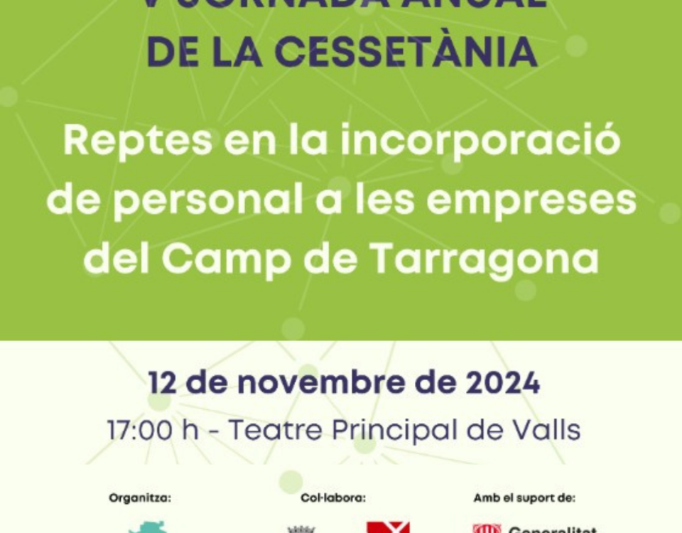 Programa V Jornada Anual de la Cessetània